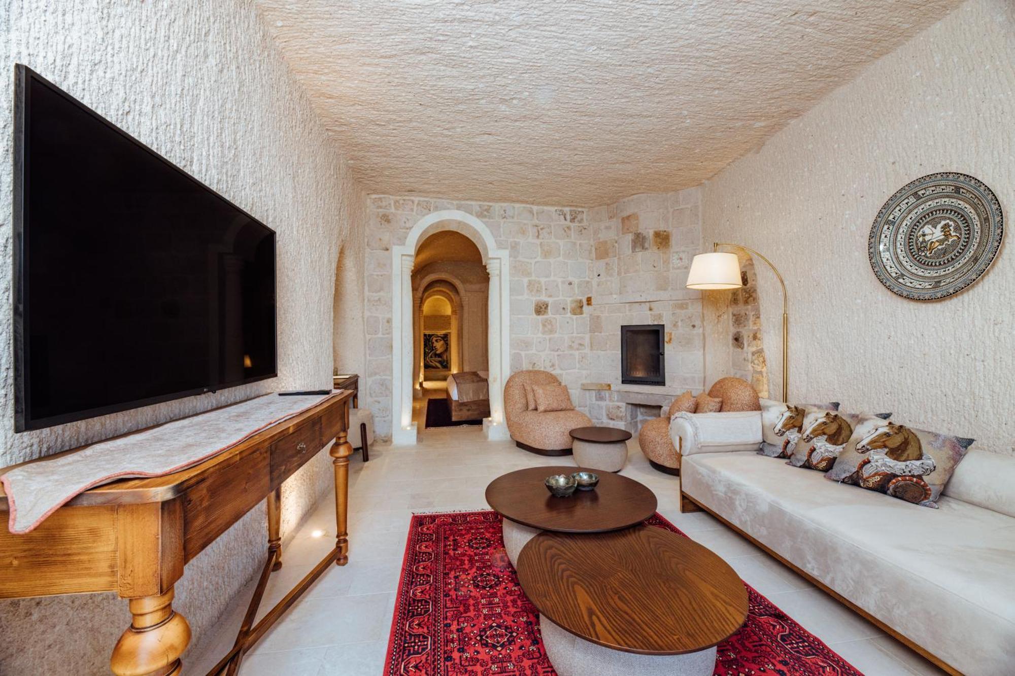 Via Regia Cappadocia Hotel อุตชิซาร์ ภายนอก รูปภาพ