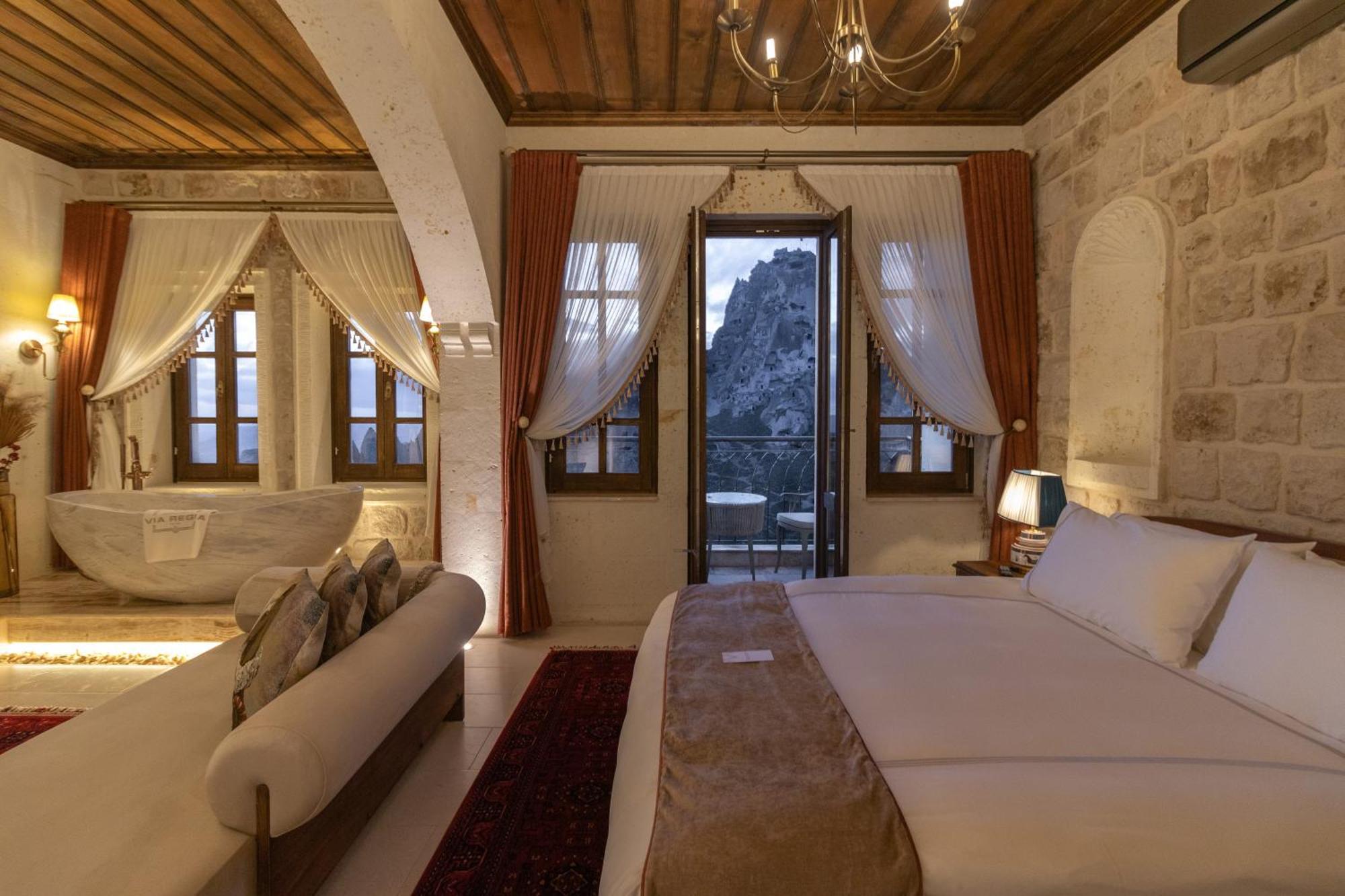 Via Regia Cappadocia Hotel อุตชิซาร์ ภายนอก รูปภาพ