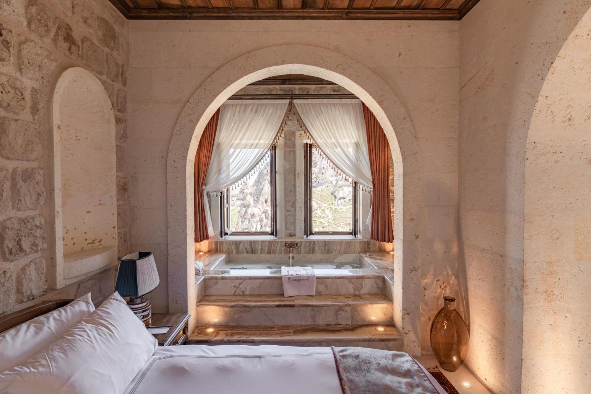 Via Regia Cappadocia Hotel อุตชิซาร์ ภายนอก รูปภาพ