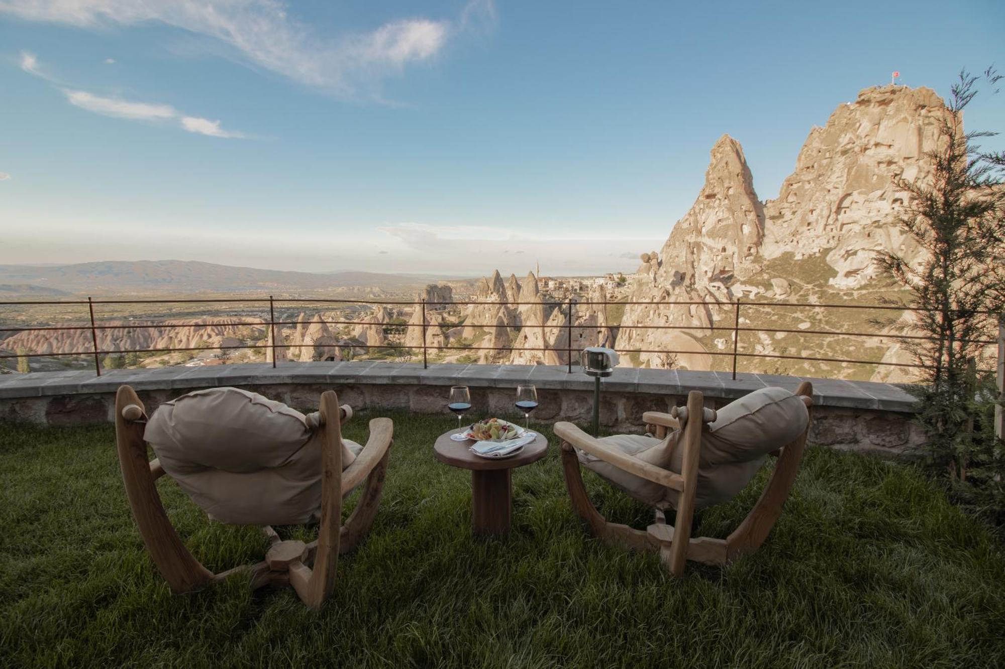 Via Regia Cappadocia Hotel อุตชิซาร์ ภายนอก รูปภาพ