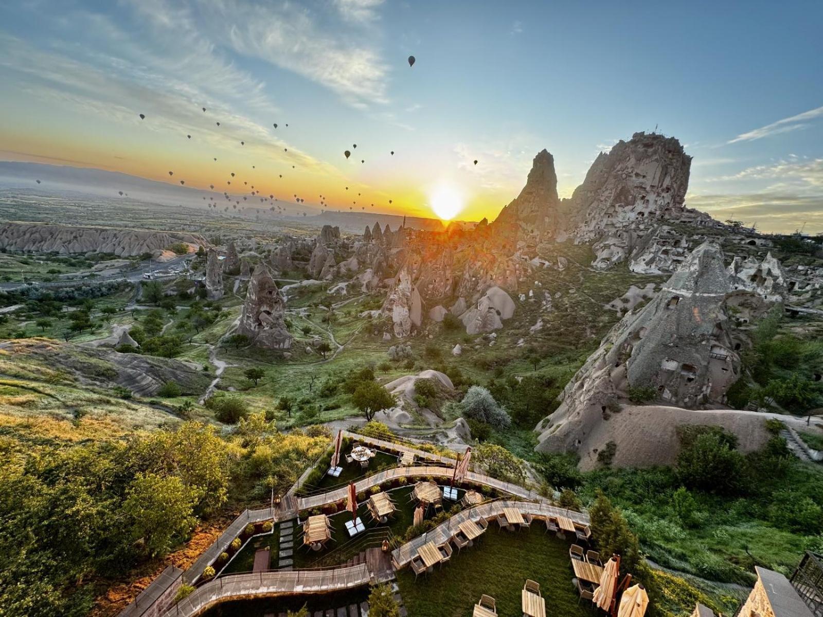 Via Regia Cappadocia Hotel อุตชิซาร์ ภายนอก รูปภาพ